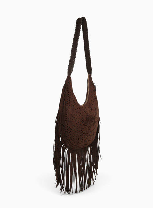 Flora Shoulder Bag Brown Brown