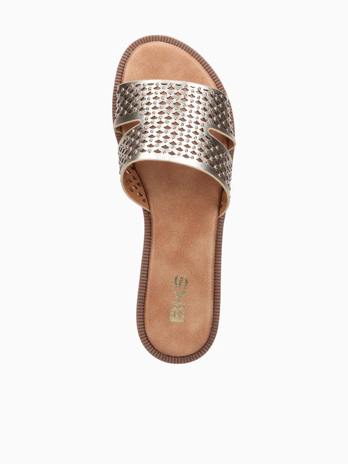 Maite Gold Metallic Gold / 5 / M