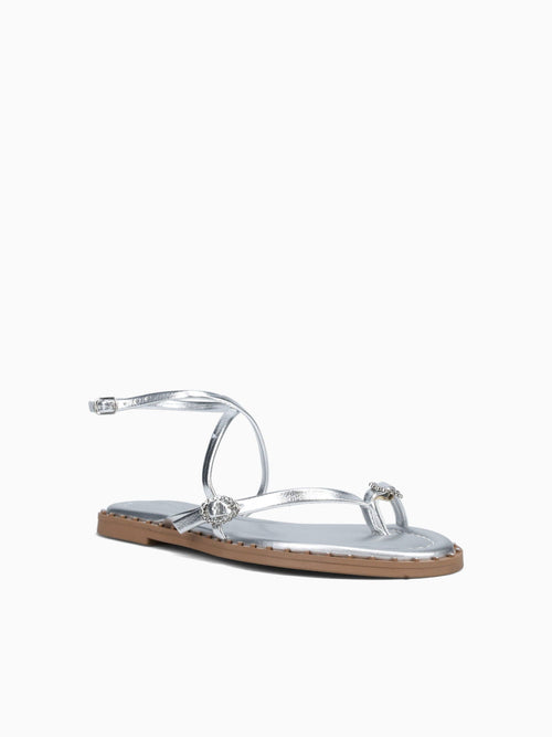 Yazmine Prata Metallic Silver / 5 / M