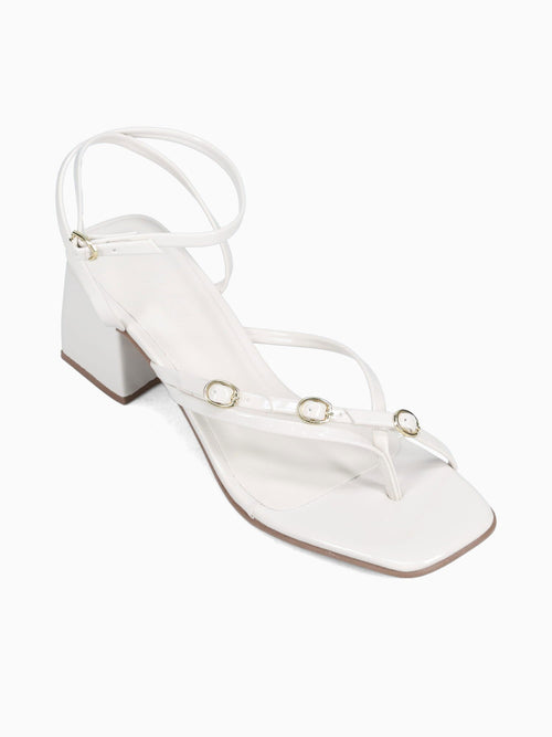Cassie Off White Verniz Off White / 5 / M
