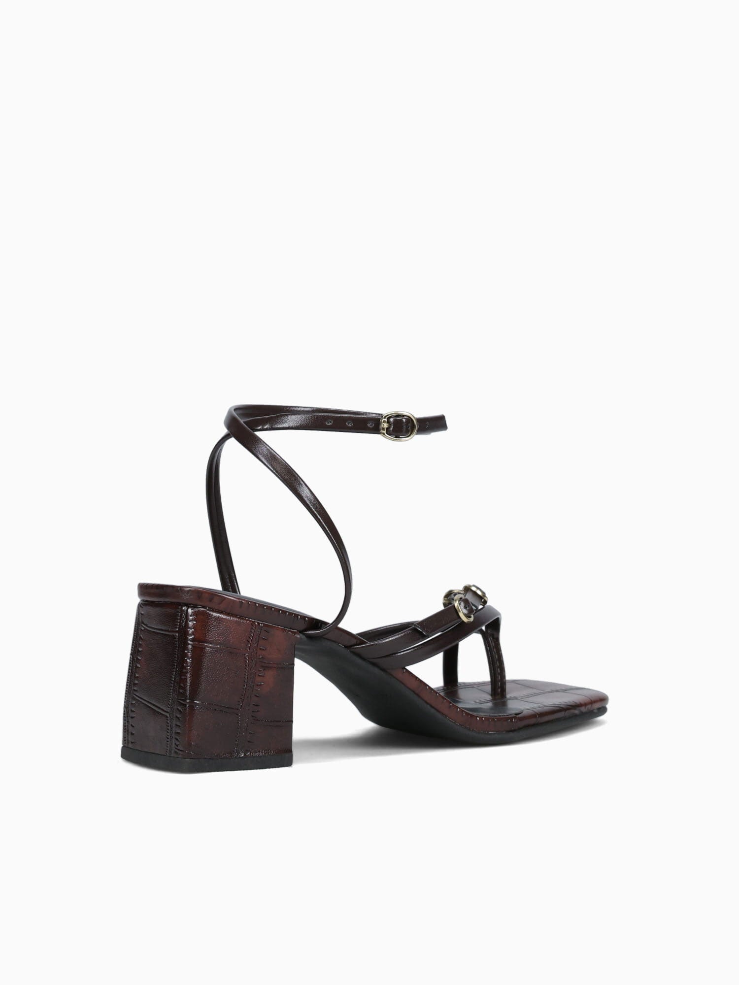 Cassie Marrom Croco Brown / 5 / M