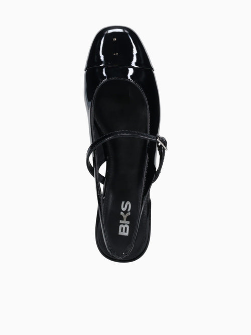Grace Black Patent Black / 5 / M