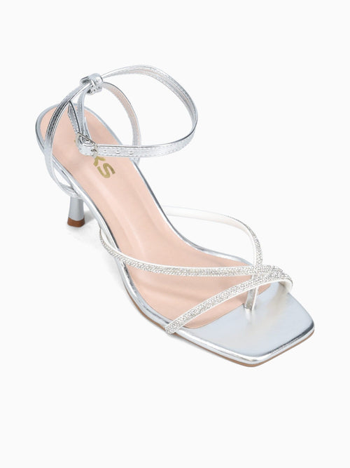 Leo Prata Metallic Silver / 5 / M