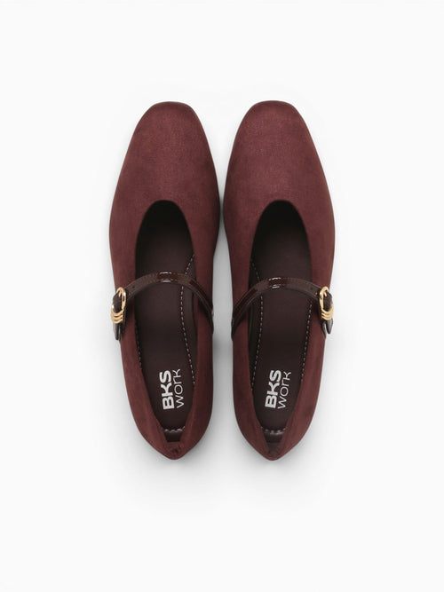 Astra Cacau Microsuede Dark Brown / 5 / M