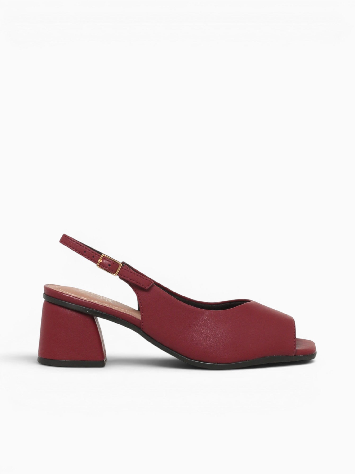 Solana Burgundy Napa Stretch Beige / 5 / M