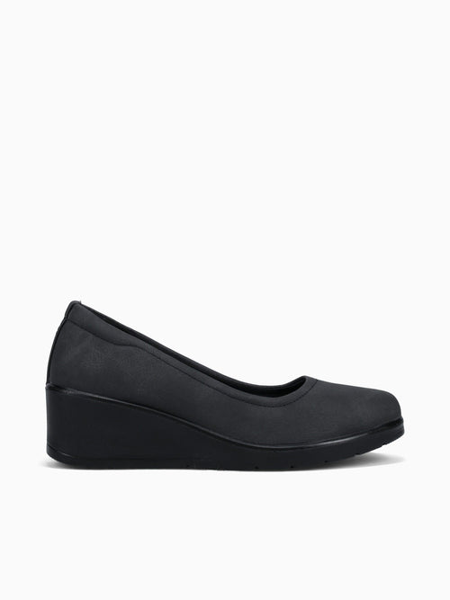Monty Black Nubuck Black / 5 / M