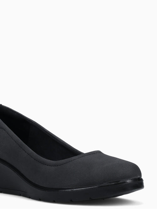 Monty Black Nubuck Black / 5 / M