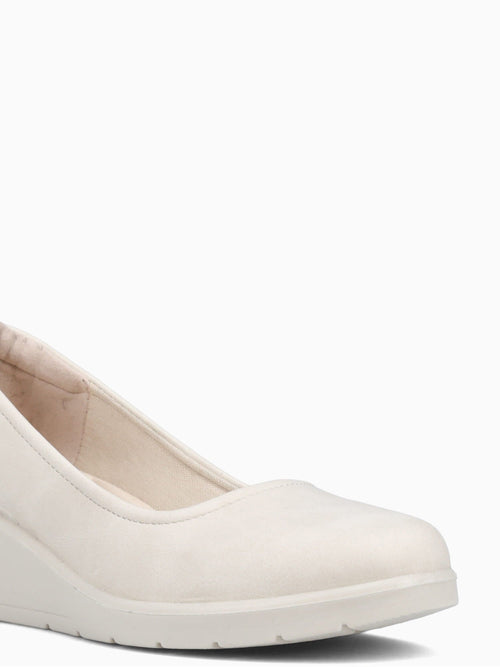 Monty Off White Nubuck Off White / 5 / M