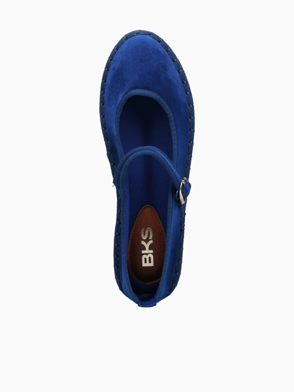 Flavia Blue Velvet Blue / 5 / M