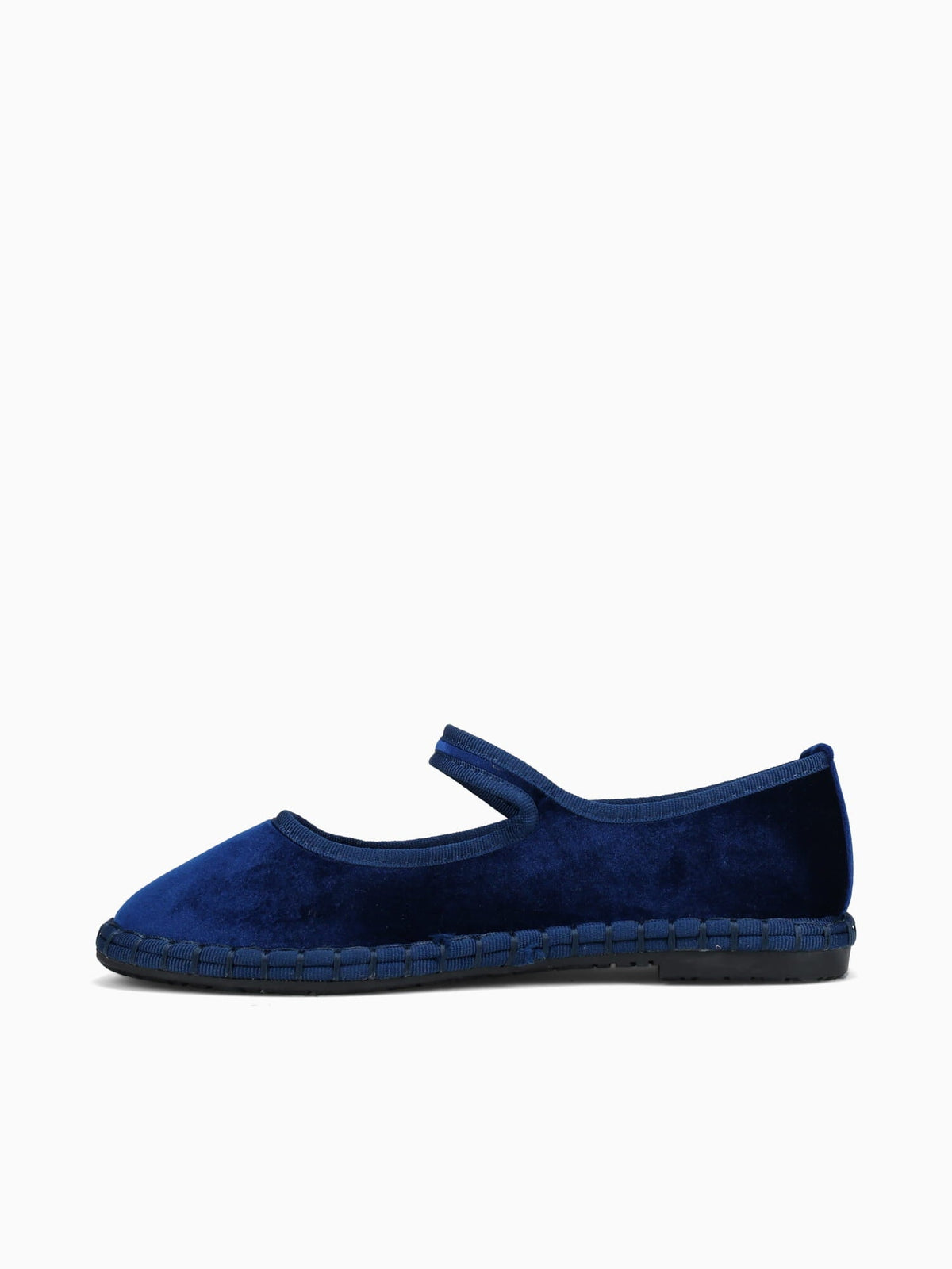 Flavia Blue Velvet Blue / 5 / M