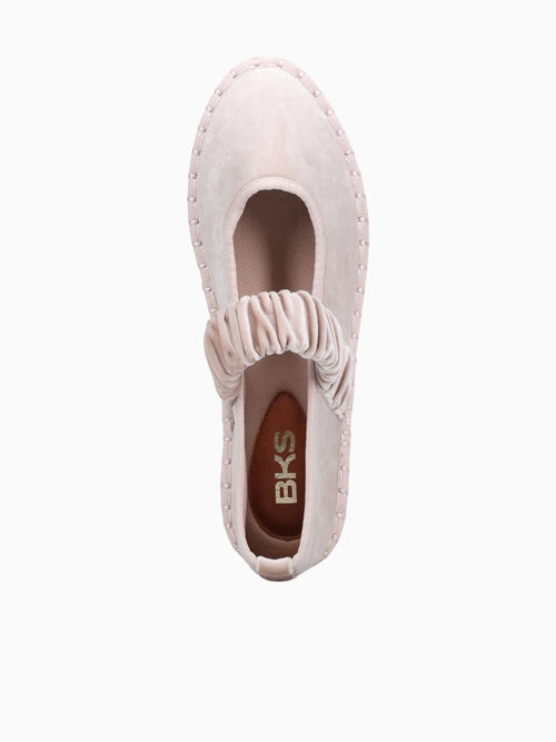 Alexandria Beige Velvet Beige / 5 / M
