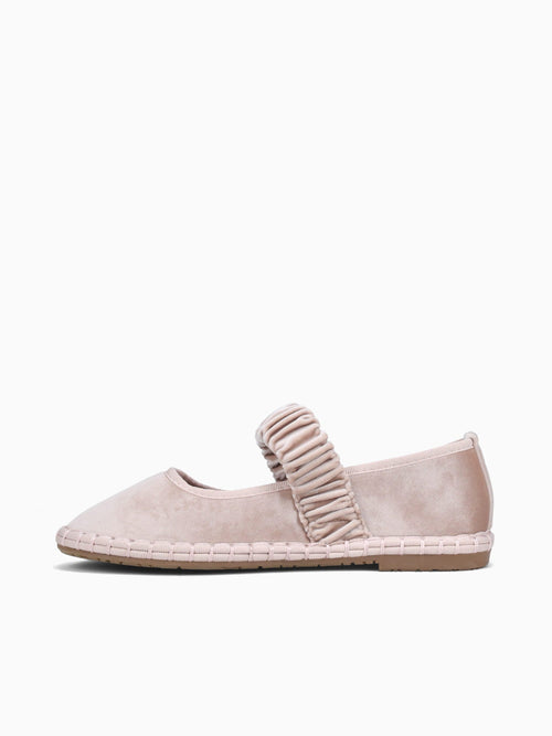 Alexandria Beige Velvet Beige / 5 / M