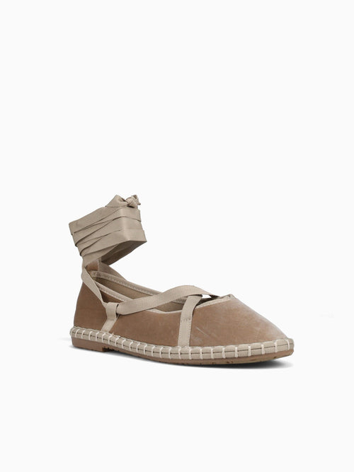 Tasia Beige Champagne velvet Beige / 5 / M