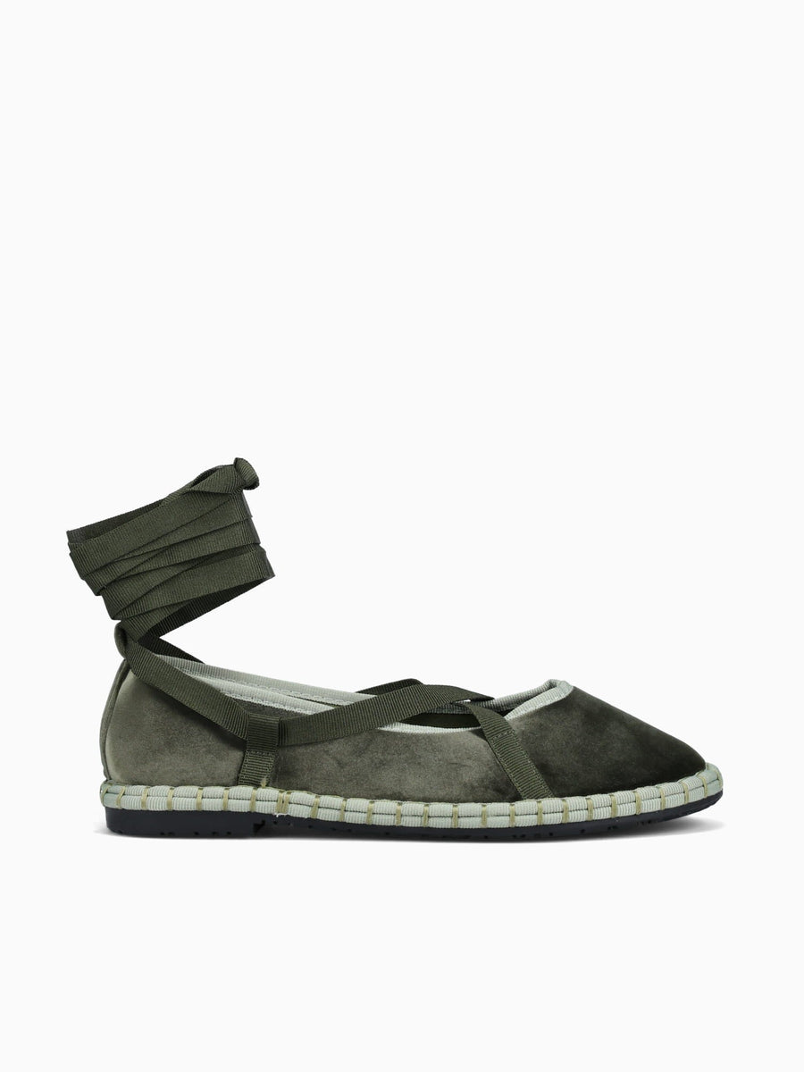 Tasia Green Green velvet Green / 5 / M