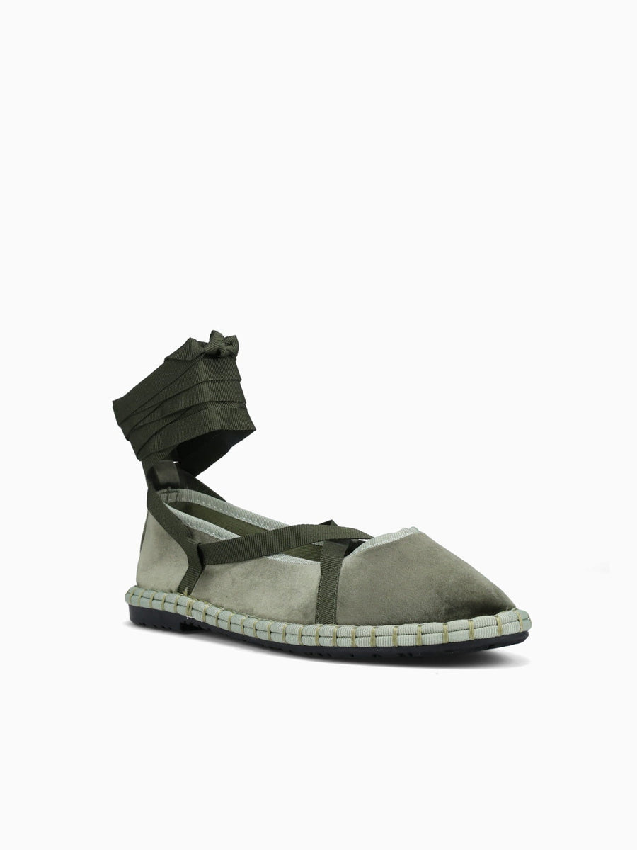 Tasia Green Green velvet Green / 5 / M