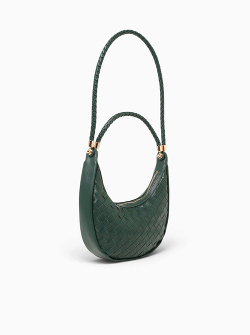 Fey Sml Shoulder Bag Forest Green Green