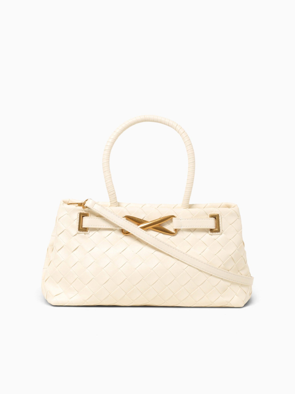 Lucille Top Handle Off White Off White