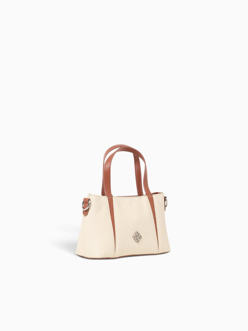 Jade Crossbody Off White Tan Off White