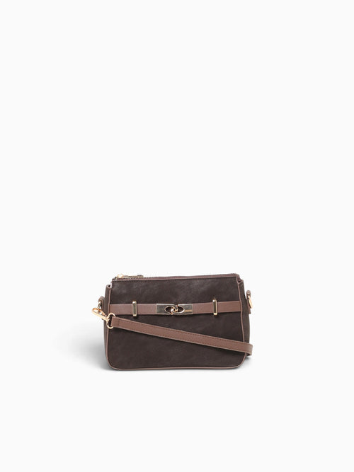 Julie Crossbody Brown Brown