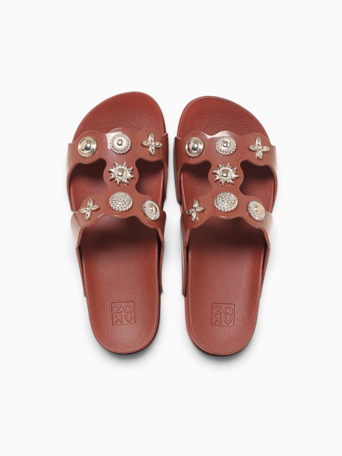 Charms Ad Brown Jelly Off White / 5 / M