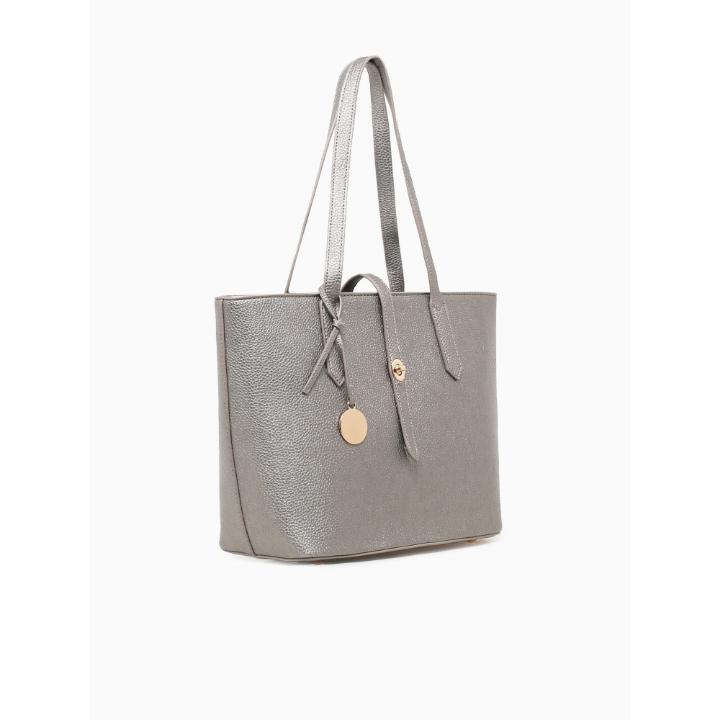 GIA TOTE-PEWTER