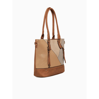 LYRIA TOTE-BEIGE MULTI