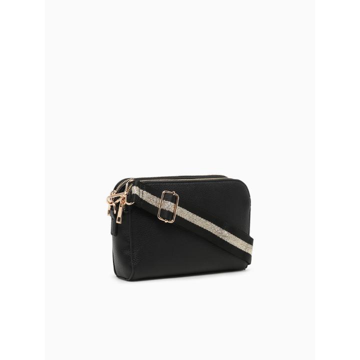 GOLDIE CROSSBODY-BLACK