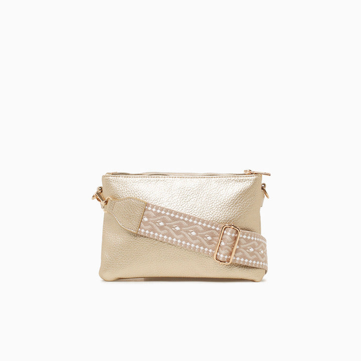 SHELLY CROSSBODY-GOLD