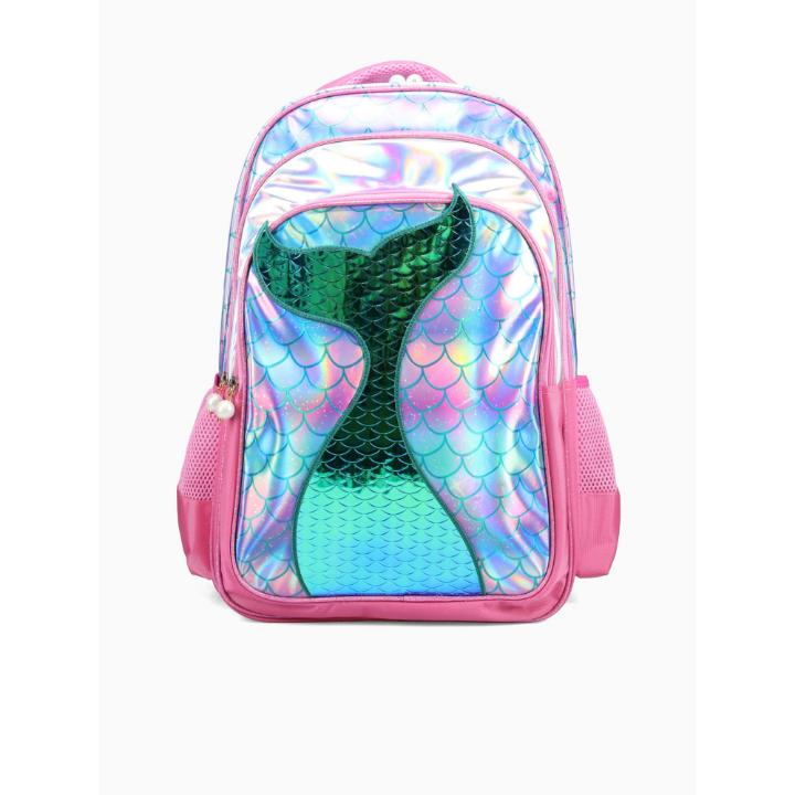 MERMAID BACKPACK-PINK MULTI