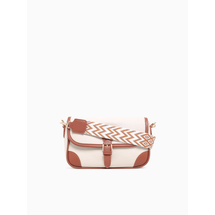 BUCKLE CROSSBODY-OFF WHITE