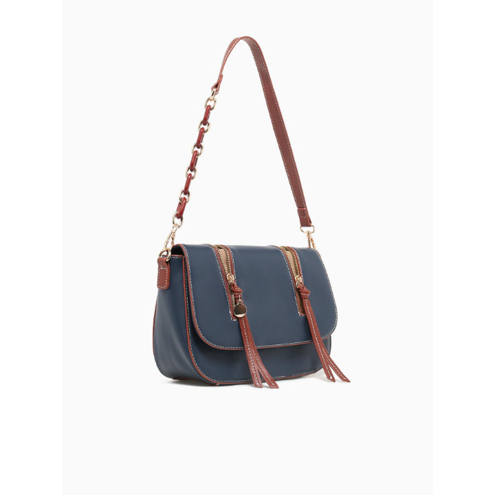 KAMILA SHOULDER BAG-NAVY