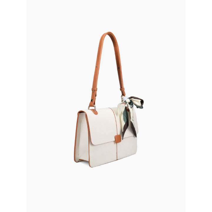 LUZ SHOULDER BAG-OFF WHITE