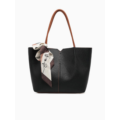 NIA TOTE-BLACK