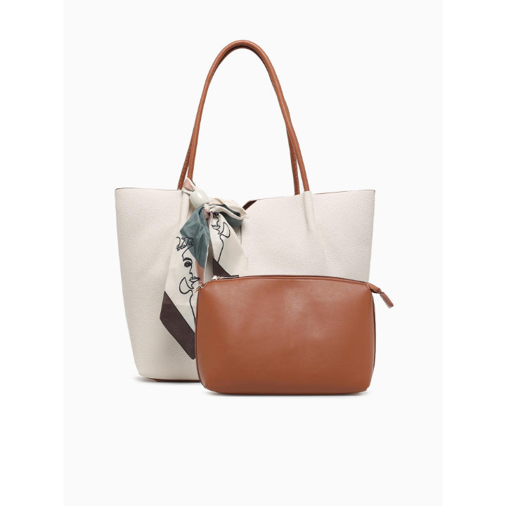 NIA TOTE-OFF WHITE
