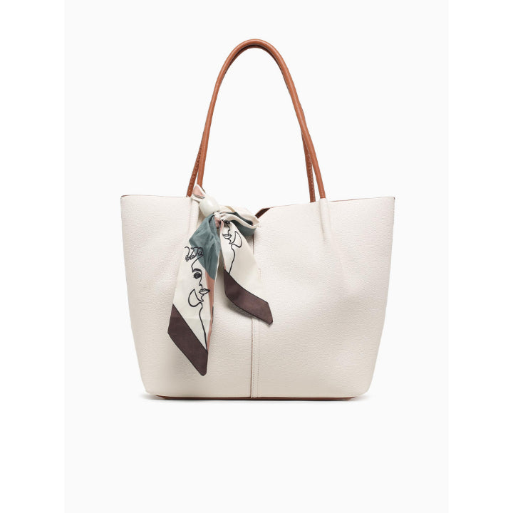 NIA TOTE-OFF WHITE