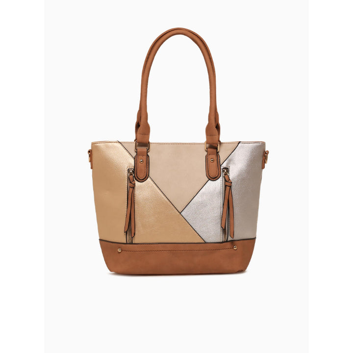 LYRIA TOTE-BEIGE MULTI