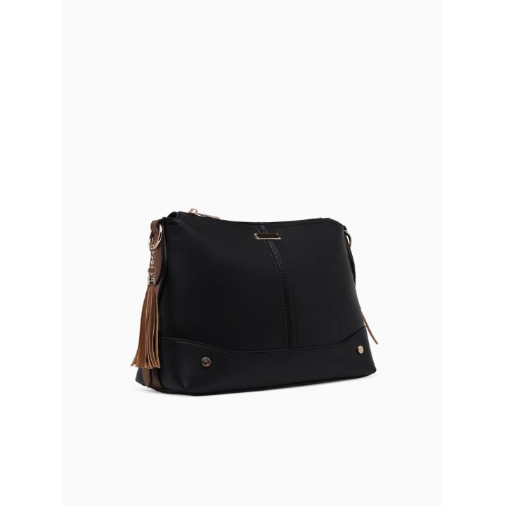 TASSEL XBAG-BLACK