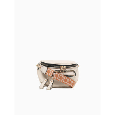 WAIST CROSSBAG-OFF WHITE