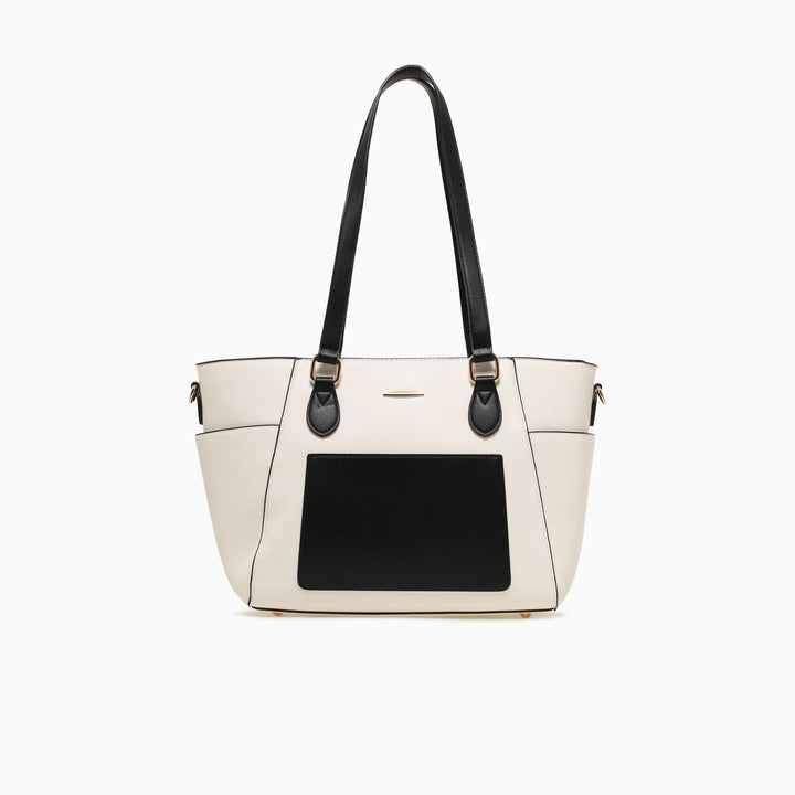 FARAH TOTE-OFF WHITE