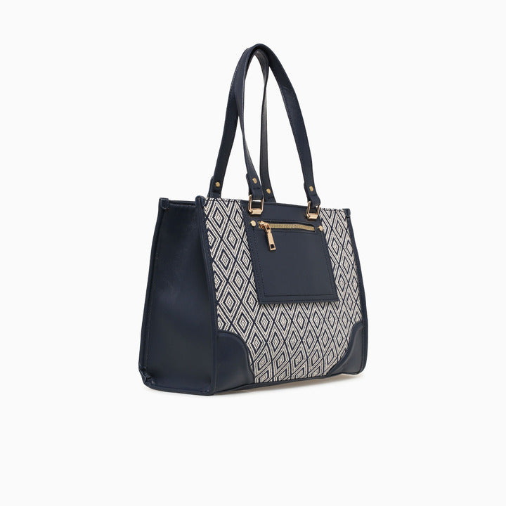 MILA TOTE-NAVY