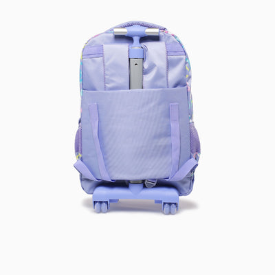 HEART TROLLY BAG-PURPLE