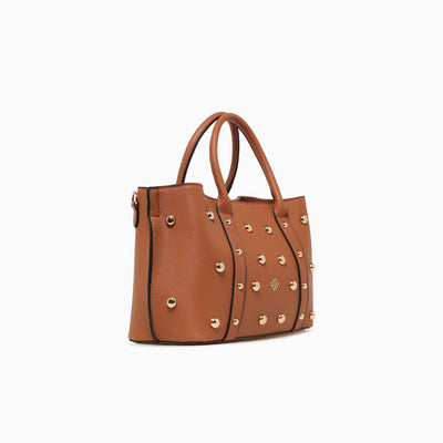 SOPHIE TOP HANDLE-TAN