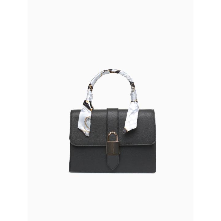 LOCK CROSSBODY-BLACK