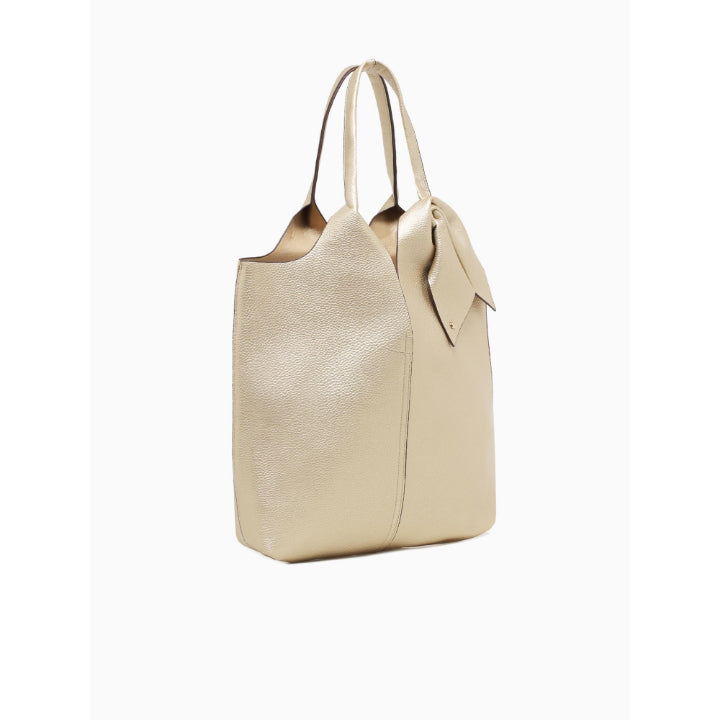 BOW SHOULDER BAG-GOLD