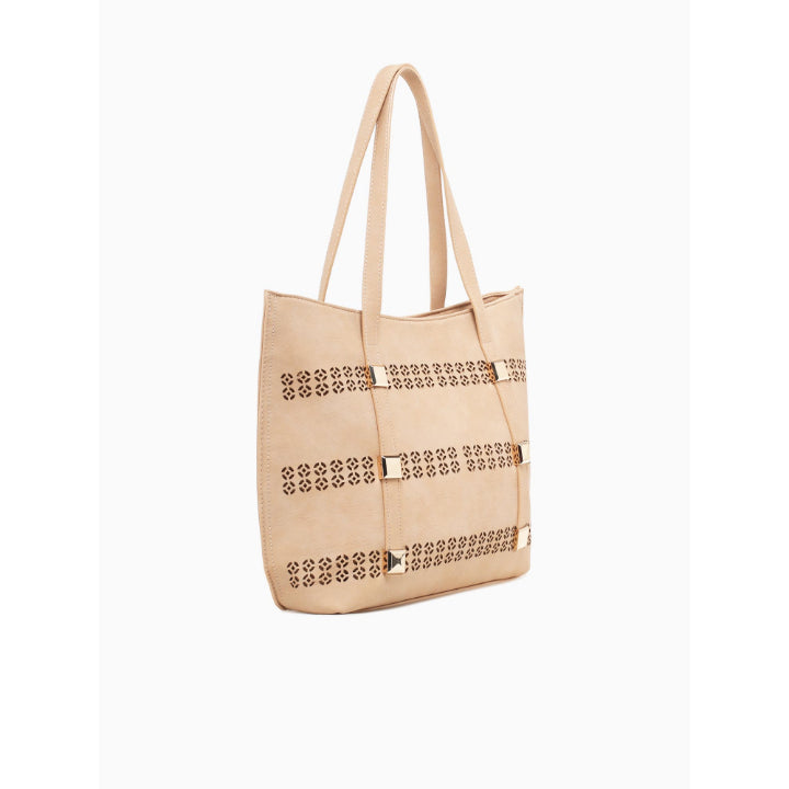 FRANCESCA TOTE-BEIGE