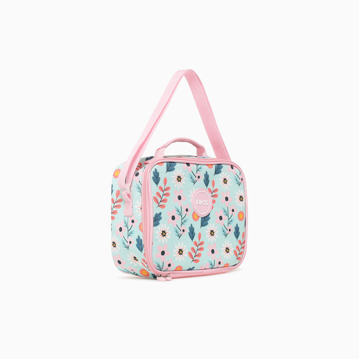 FLOWER LUNCHBAG-BLUE MULTI