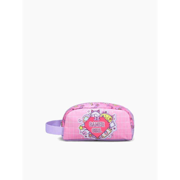 GAMER GIRL PENCILCASE-PURPLE