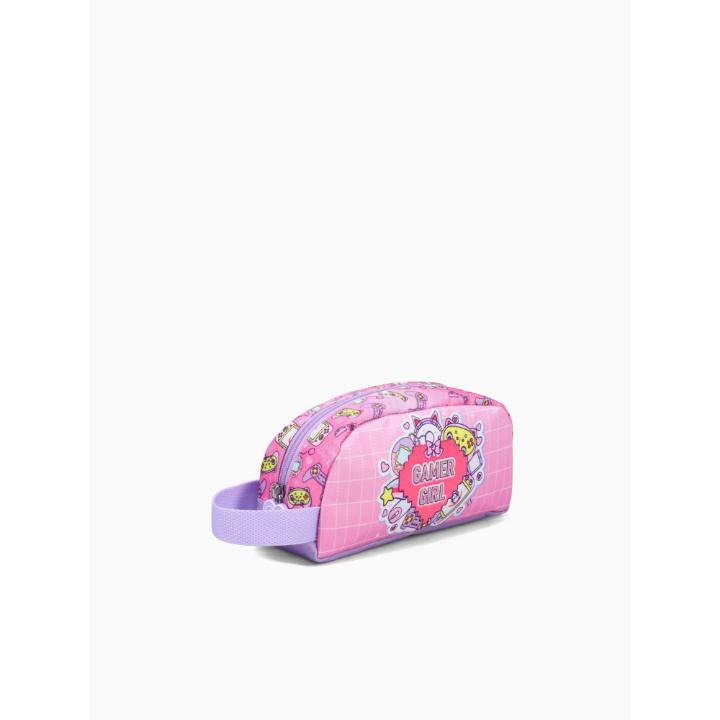 GAMER GIRL PENCILCASE-PURPLE