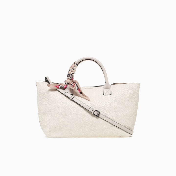 FELICITY TOTE-OFF WHITE