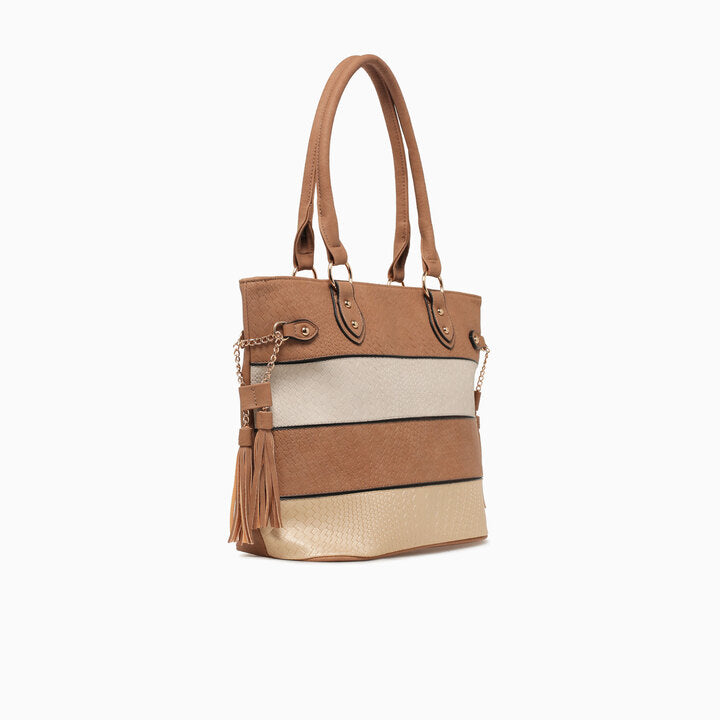 FRANCESCA TOTE-TAN